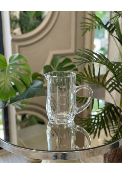 Elta Collection Delisoga Çok Amaçlı Cam Ölçü Kabı - Sosluk, Sütlük Ve Ölçü Kabı Şeffaf