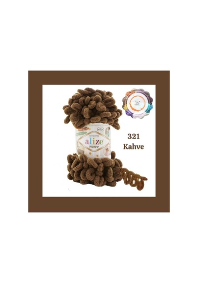 Puffy El Örgü Ipliği 321 Büyük Ilmek Tekli - 100 Gr. 9 Mt. Parmak Ipi, Battaniye Ipi