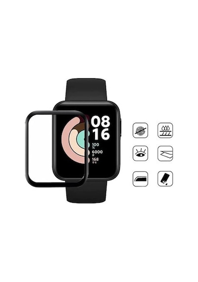 Xiaomi Redmi Watch 3 Active Ekranı Tam Kaplayan Akıllı Saat Ekran Koruyucu Pet