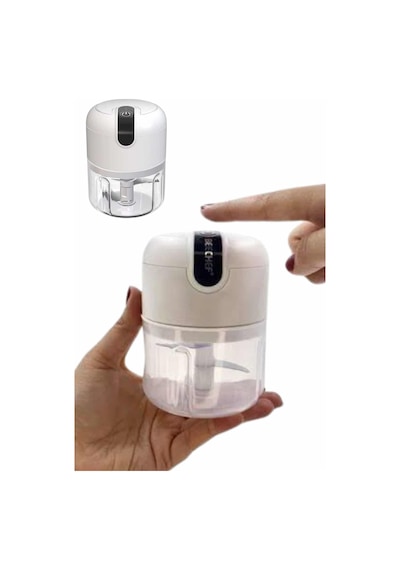 Mini El Rondosu Şarjlı Doğrayıcı Taşınabilir Rondo Blender 250 Ml - Lisinya