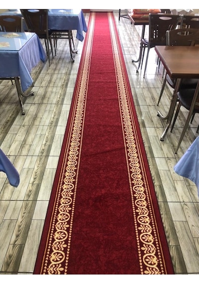 Samur Halı Protokol Bordo Kesme Yolluk
