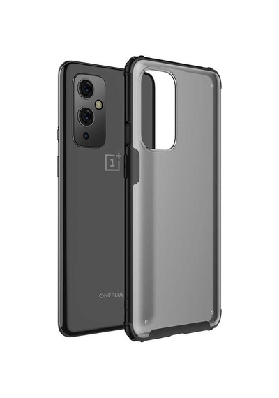 One Plus 9 Kılıf Köşe Korumalı Arkası Mat Buzlu Sert Kapak Volks