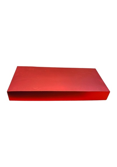 Demonte Kırmızı Kutu 27x12,5x3 Cm 10'lu
