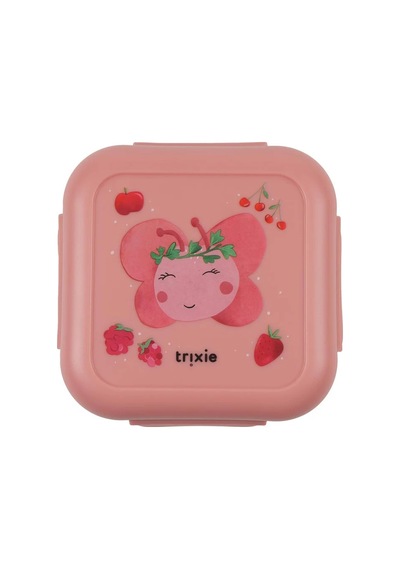 Trixie Kız Çocuk Fruit Fairy Mrs. Butterfly - Klipsli Atıştırmalık Kabı 04-153 Pembe