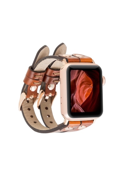 Apple Watch Uyumlu Deri Kordon Ely Double Tour Rst2ef