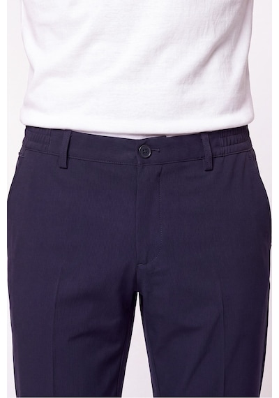 Comfort Fit Esnek Pamuklu Yan Cep Lacivert Jogger Pantıolon P 1220