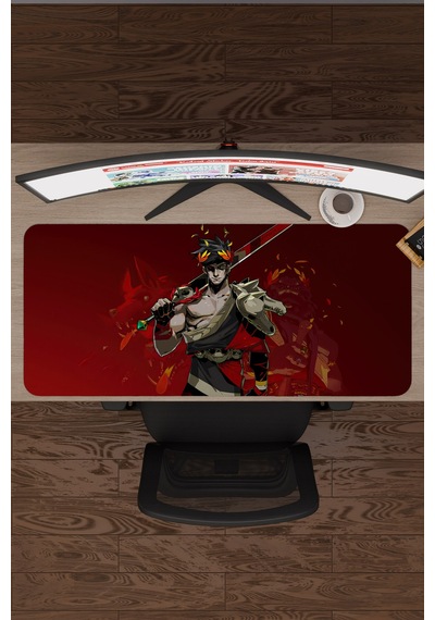 Hades Kaymaz Dikişli Kauçuk Oyuncu Mousepad V2 - 90x40 Xxl Gaming Mouse Pad Fare Altlığı