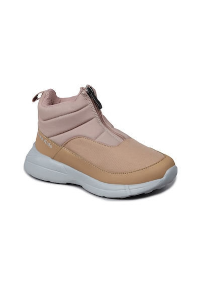 Jump 29177 Fermuarlı Somon Pembe - Kahverengi Kız Çocuk Günlük Bot Kahverengi - Somon