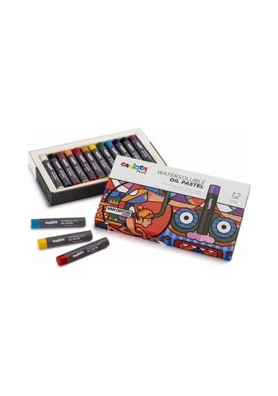 Carioca Plus Watersoluble Yağlı Pastel 12'li Suda 103 Ivory