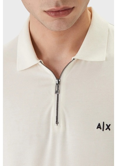 Armani Exchange Erkek Polo Xm002372 Af21936 U0009 Beyaz Beyaz