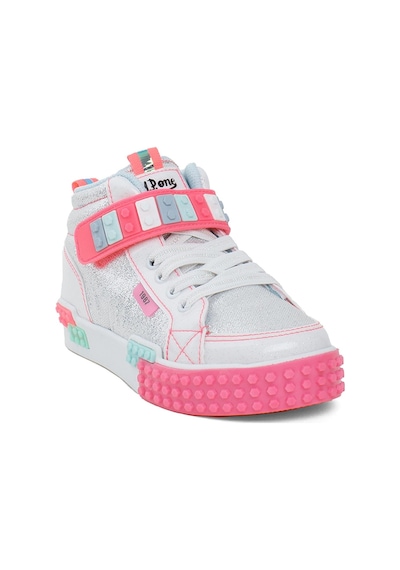 M.p 242-3308ft Kız Çocuk Sports Hi Sneaker Ayakkabı Beyaz-beyaz Beyaz