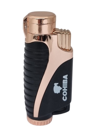 3 Torch Pürmüz Siyah-bronz Puro Çakmağı - Tr7618