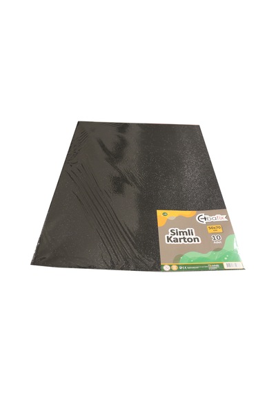 Bafix Simli Karton 50x70 Siyah