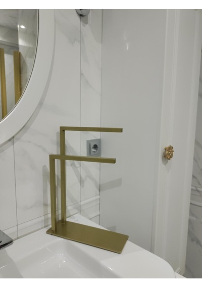 lyla concept Arya Tezgah Üzeri Havluluk Gold Altın