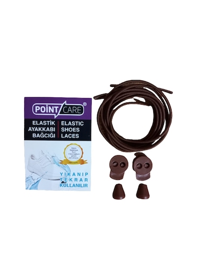Point Care Akıllı Kilitli Elastik Ayakkabı Bağcık 100 Cm