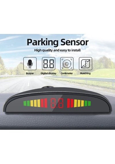 Kgn Park Sensörü Led Göstergeli Gri