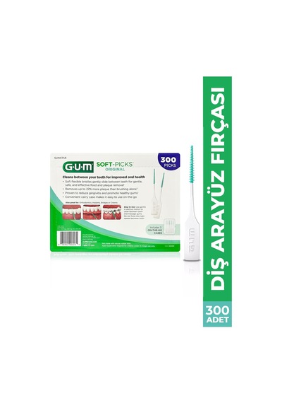 Gum Soft Picks Ara Yüz Fırçası 300 Adet