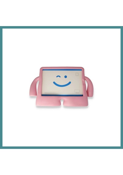 Trendexa İpad 2025 10.9 10.nesil A16 Kılıf Karakter Tablet Silikon - Açık Pembe Mac