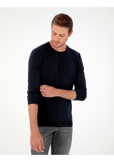 Pierre Cardin Erkek Lacivert Kazak /triko 50296621-vr033 Lacivert