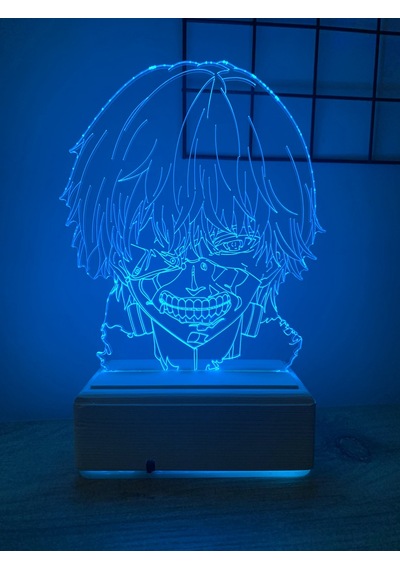 Tokyo Ghoul Ken Kaneki 16 Renk Gece Lambası