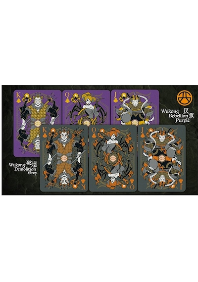 Bicycle Bull Demon King Rebellion Purple Premium Oyun Kağıdı Limited Edition Koleksiyonluk İskambil Kartları