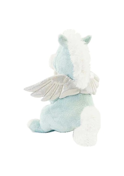 Peluş Pegasus Kuklası 25 Cm Eğlenceli Oyun Arkadaşı Çok Renkli