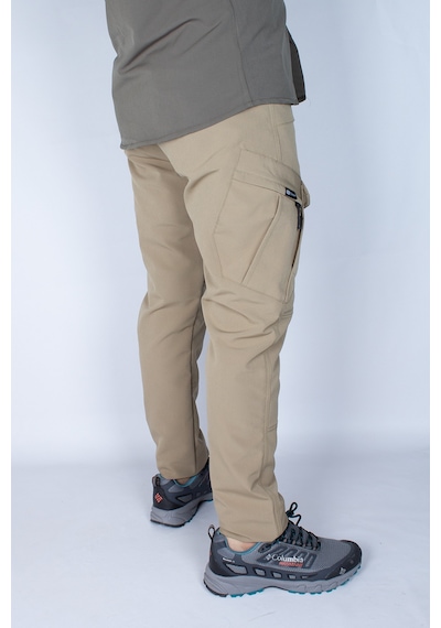 Nikbin Tactical Taktik Pantolon Outdoor Kargo Cep Likrali Yazlık -bej Bej