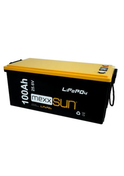 Mexxsun 25.6 Volt-100ah Lifepo4 Lityum Akü