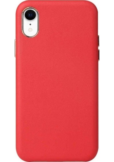 Apple Uyumlu iPhone Xr 6.1 Kılıf Zore Eyzi Kapak Kırmızı