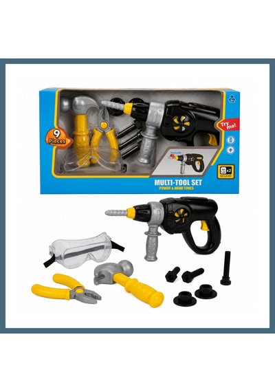 My Workshop Matkaplı Tamir Seti 9 Parça Agc Standart