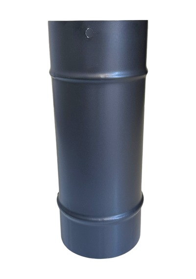 Siyah Mat Soba Borusu 35 Cm'lik-490