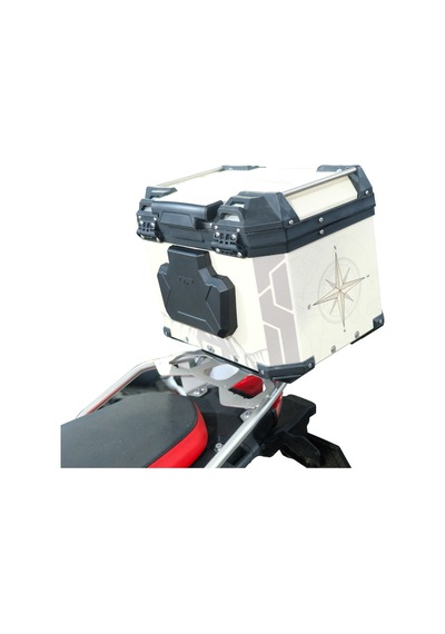 Gp Kompozit Dsn02 Universal 37 Lt Desenli Alüminyum Motosiklet Çantası Diğer
