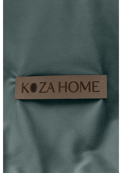 Koza Home Linda Yeşil Kadife Çift Kişilik Nevresim Takımı 200x220 4 Yastıkl Yeşil