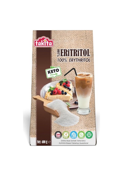 Takita Eritritol Bazlı Sofralık Tatlandırıcı 400 G Ery