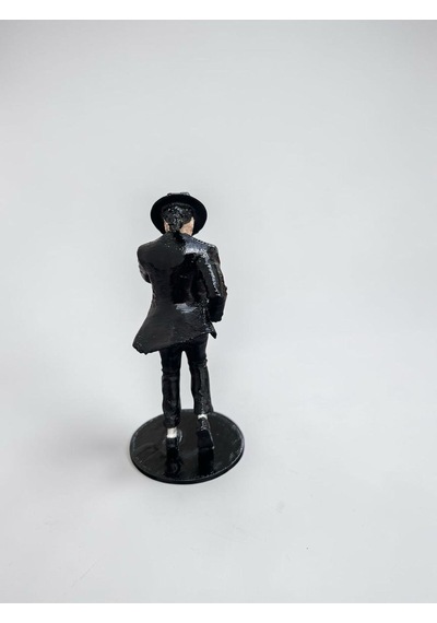 Michael Jackson Billie Jean Moonwalk Dans Pozu Dekoratif Koleksiyon Figürü 10 Cm