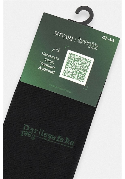 Süvari Siyah Çorap Cr2002100108-s09