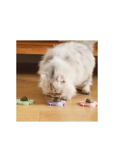 2 Adet Yengeç Oyun Topu Kedi Otu Catnip Yapışkan
