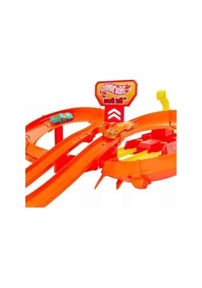 1:64 Ölçekli Metal Araçlarla Yarış Seti, Kolay Birleştirilebilir Otoyol