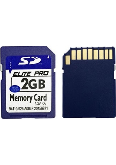 2 Gb Sd Hafıza Kartı Fotograf Makinaları İçin 2 Gb Elite Pro Sd Hafıza Kartı