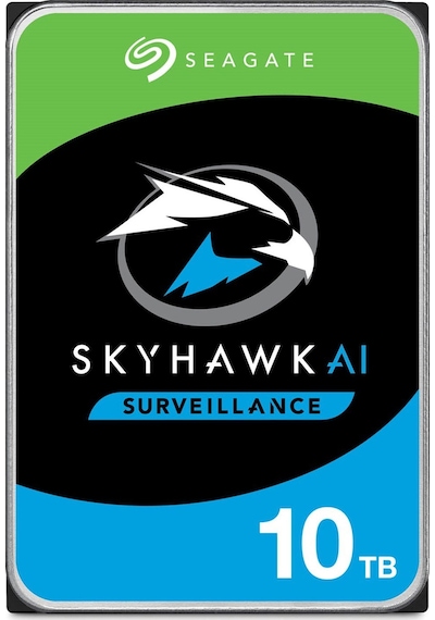 Seagate SkyHawk AI ST10000VE001 3.5" 10 TB 7200 RPM SATA 3 HDD