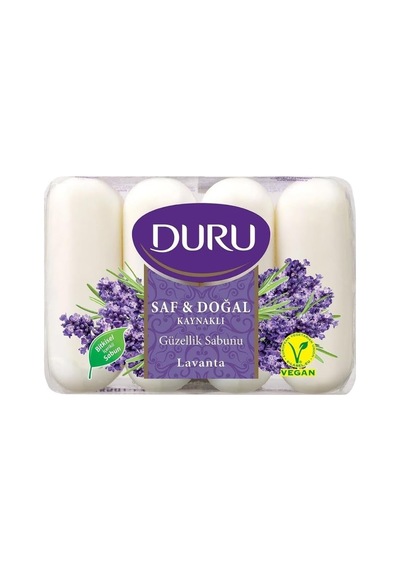 Saf&doğal Lavanta Sabun, 70 Gramx4 Acı Badem