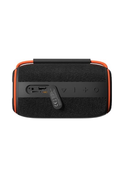 Mikado Md-31bt Siyah Ipx6 15w Rgb Işıklı 2400mah Tf Kart+usb Destekli Bluetooth Hoparlör
