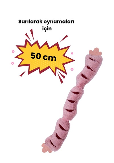 Miyav Matatabili Peluş Sosis Kedi Oyuncağı