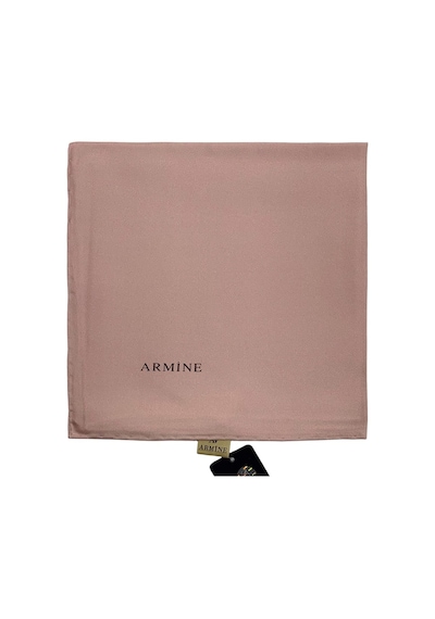 Armine Düz Ipek Eşarp - 1377 Pudra Twill 1377 Pudra