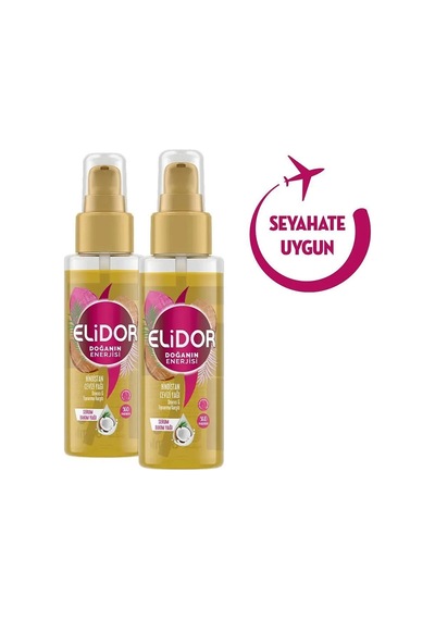 Elidor Serum Saç Bakım Yağı Hindistan Cevizi Yağı 80 Ml X2