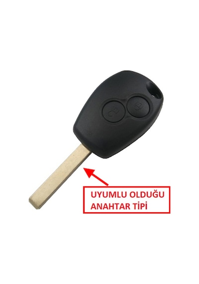 Renault 2 Butonlu Clio Symbol Kango Trafic Anahtar Kumanda Kabi 323302785