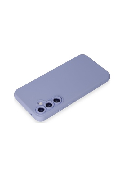 Galaxy S23 Fe Kılıf Nano İçi Kadife Silikon - Lila