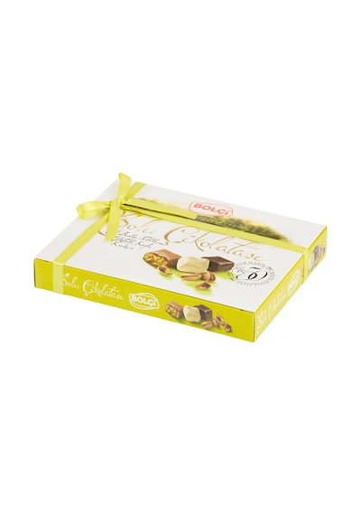 Bolçi Bolu Çikolatası Bol Antep Fıstıklı Çikolata Kaplı Krokan 160 G