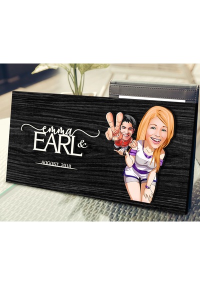 Bk Gift Kişiye Özel Sevgililer Karikatürlü Kabartma Figürlü Ahşap Tablo, Duvar Dekoru, Arkadaşa Hediye, Özel Tasarım Ev Hediyesi-30
