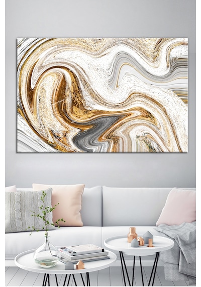 Renklerin Dansı Soyut Sanatsal Kanvas Tablo (8 Farklı Ölçü) 120 x 80t